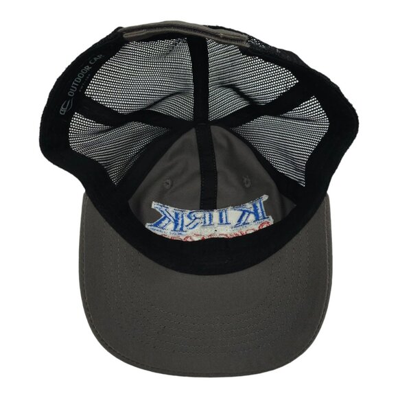 Kirk Brothers Power Sports Embroidered Logo Mesh Strapback Cap Trucker Baseball - Picture 5 of 13